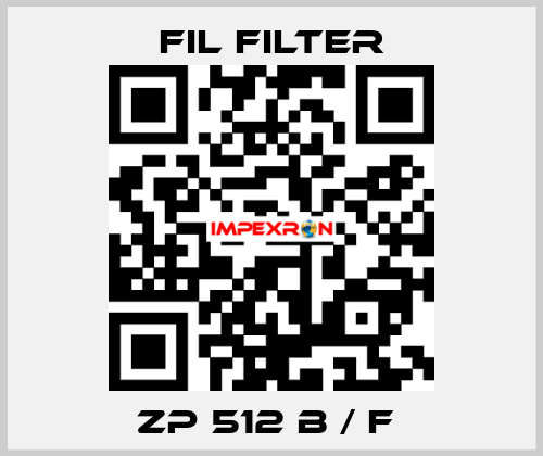 ZP 512 B / F  Fil Filter