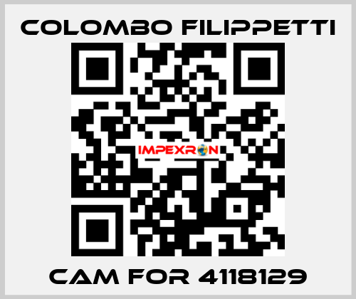 Cam for 4118129 Colombo Filippetti