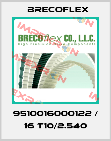 9510016000122 / 16 T10/2.540 Brecoflex