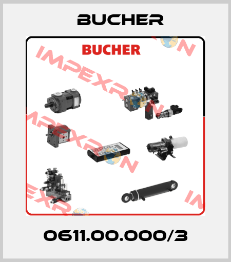 0611.00.000/3 Bucher