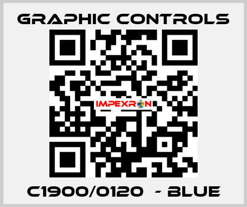 C1900/0120  - blue Graphic Controls