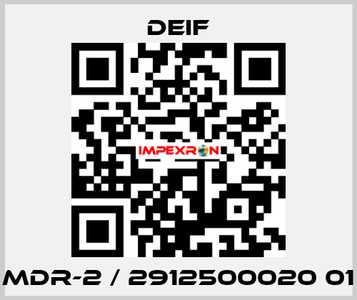 MDR-2 / 2912500020 01 Deif