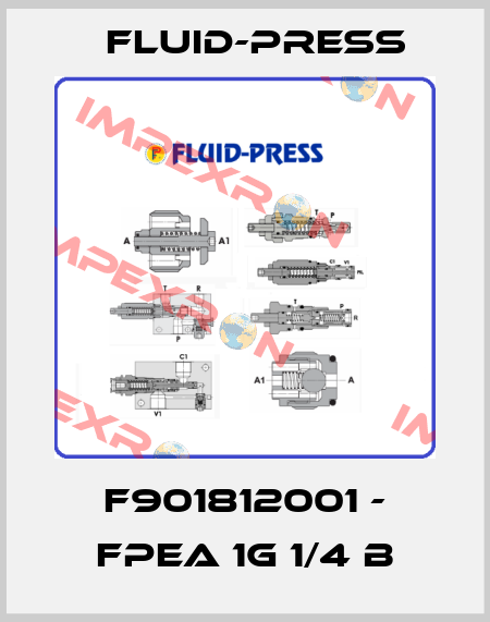 F901812001 - FPEA 1G 1/4 B Fluid-Press