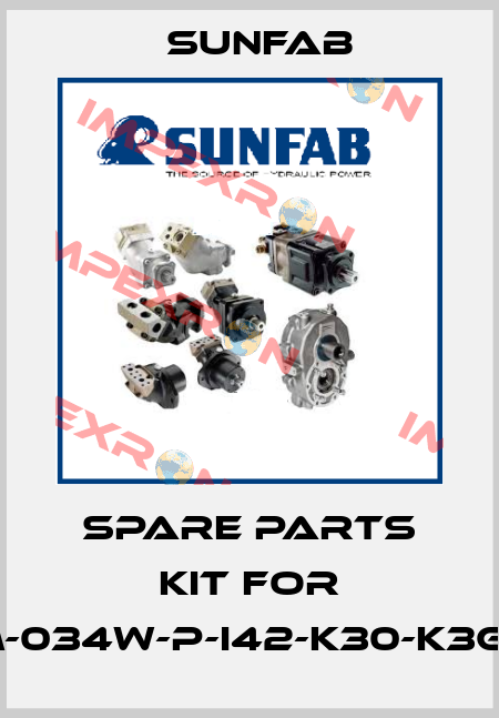 SPARE PARTS KIT FOR SCM-034W-P-I42-K30-K3G-100 Sunfab