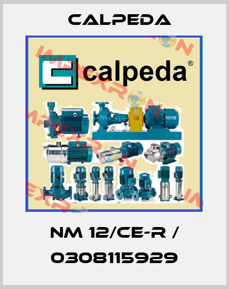 NM 12/CE-R / 0308115929 Calpeda