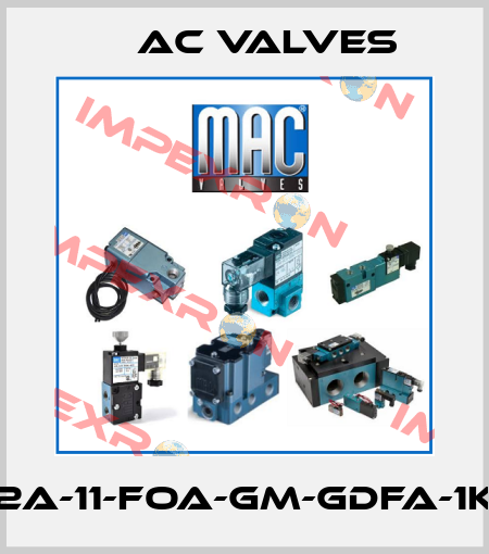 52A-11-FOA-GM-GDFA-1KT МAC Valves