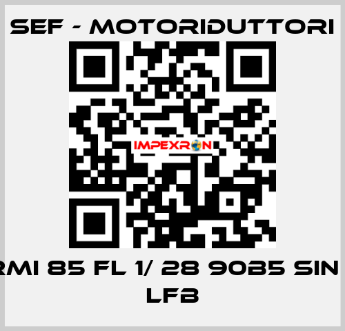 RMI 85 FL 1/ 28 90B5 SIN + LFB SEF - MOTORIDUTTORI