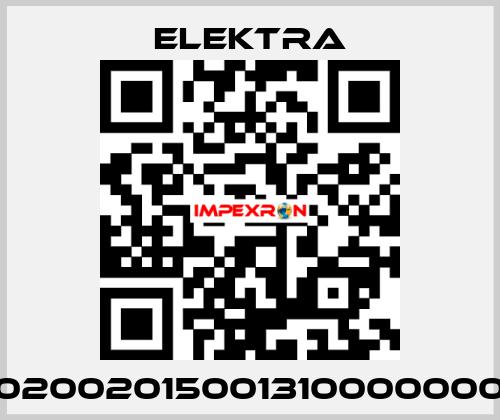 02002015001310000000 ELEKTRA
