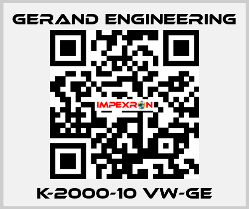 K-2000-10 VW-GE Gerand Engineering