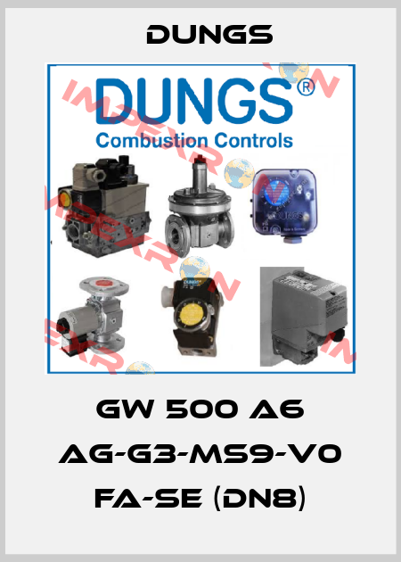 GW 500 A6 Ag-G3-MS9-V0 fa-se (DN8) Dungs