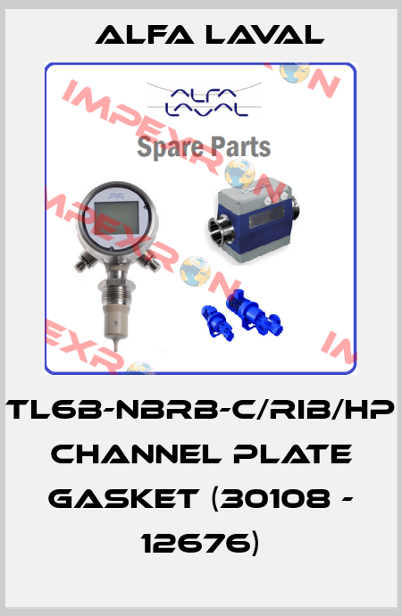 TL6B-NBRB-C/RIB/HP CHANNEL PLATE GASKET (30108 - 12676) Alfa Laval