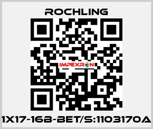 1X17-16B-BET/S:1103170A ROCHLING