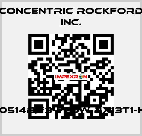 21061510514B,f3-F20W-2X13T1-H12D10R Concentric Rockford Inc.