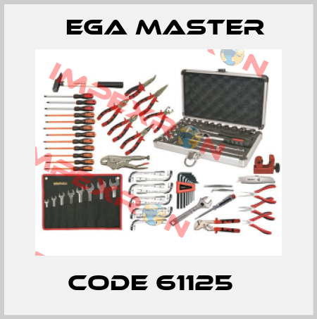 Code 61125   EGA Master