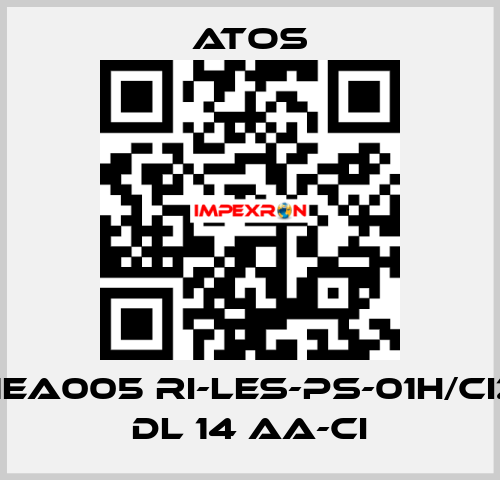 11EA005 RI-LES-PS-01H/CIZ DL 14 AA-CI Atos