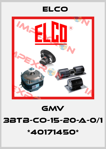 GMV 3BTB-CO-15-20-A-0/1 *40171450* Elco
