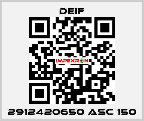 2912420650 ASC 150 Deif