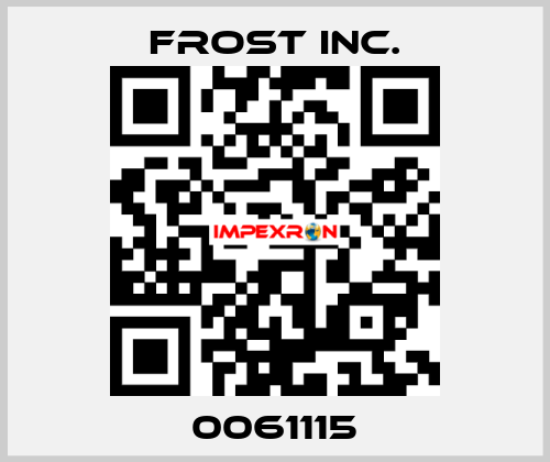 0061115 FROST Inc.