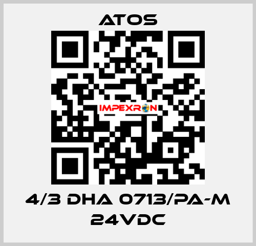 4/3 DHA 0713/PA-M 24VDC Atos