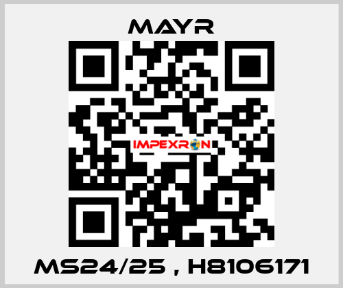 MS24/25 , H8106171 Mayr