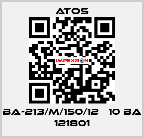 BA-213/M/150/12   10 BA 121801 Atos