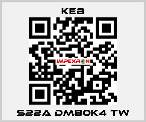S22A DM80K4 TW KEB
