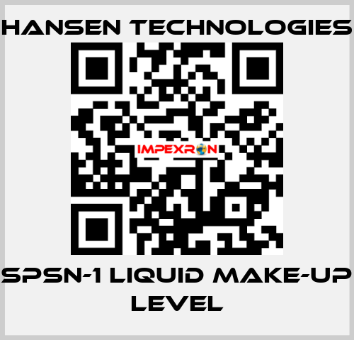 SPSN-1 Liquid make-up level HANSEN TECHNOLOGIES