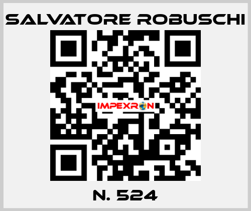 N. 524 SALVATORE ROBUSCHI