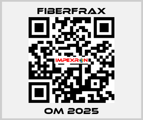 OM 2025 Fiberfrax