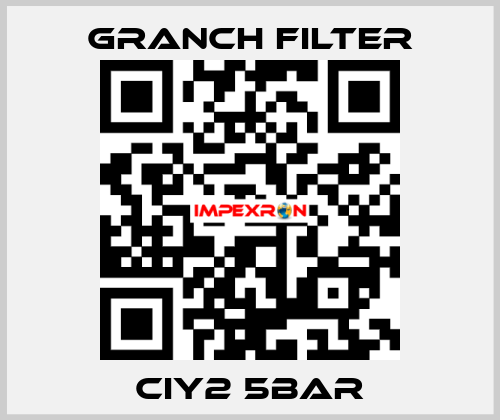 CIY2 5BAR GRANCH FILTER