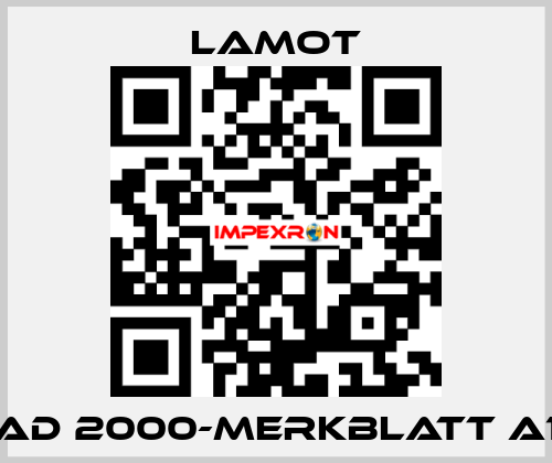 AD 2000-Merkblatt A1 Lamot
