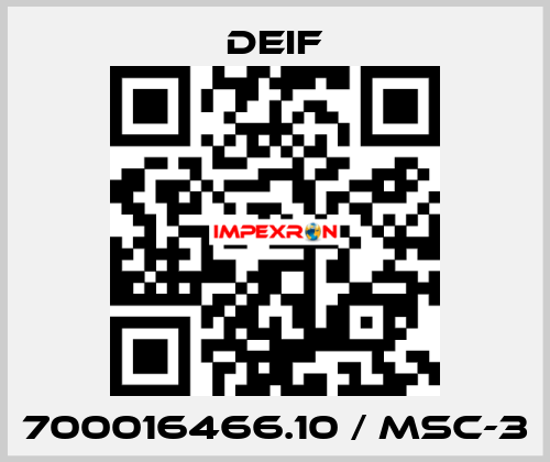 700016466.10 / MSC-3 Deif