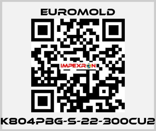 K804PBG-S-22-300CU2 EUROMOLD