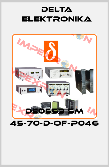 DE0553 SM 45-70-D-OF-P046  Delta Elektronika