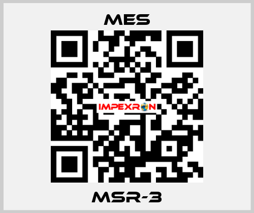 MSR-3 MES