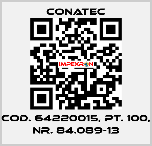 cod. 64220015, pt. 100, nr. 84.089-13 Conatec