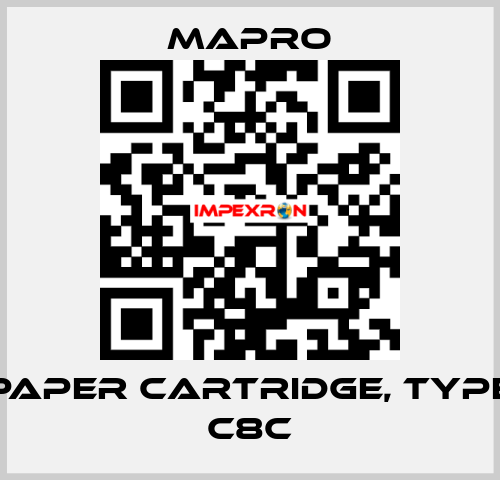Paper cartridge, type C8C Mapro