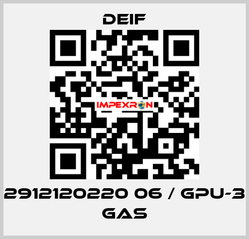 2912120220 06 / GPU-3 Gas Deif
