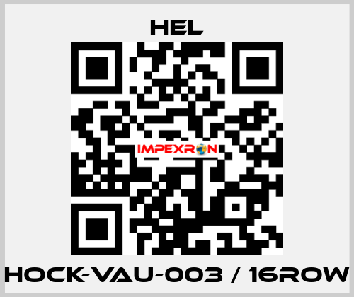 HOCK-VAU-003 / 16ROW Hel