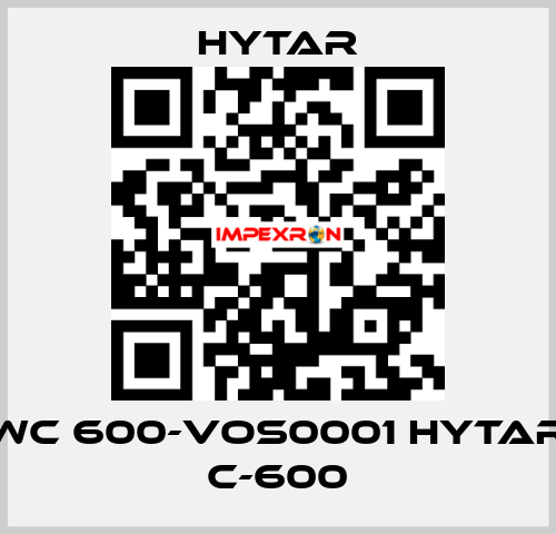 WC 600-VOS0001 HYTAR C-600 Hytar