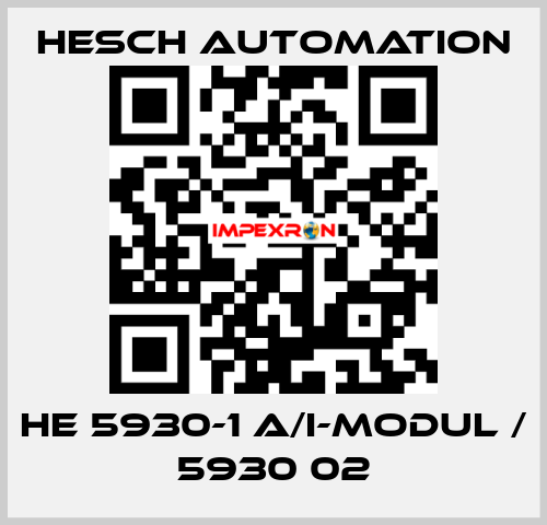 HE 5930-1 A/I-Modul / 5930 02 Hesch Automation