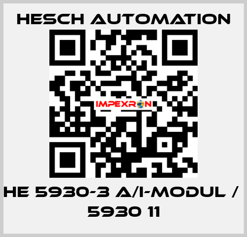 HE 5930-3 A/I-Modul /  5930 11 Hesch Automation