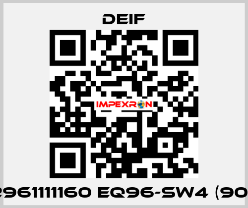 2961111160 EQ96-sw4 (90°) Deif