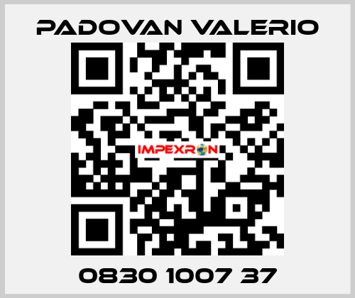 0830 1007 37 PADOVAN VALERIO