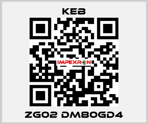 ZG02 DM80GD4 KEB