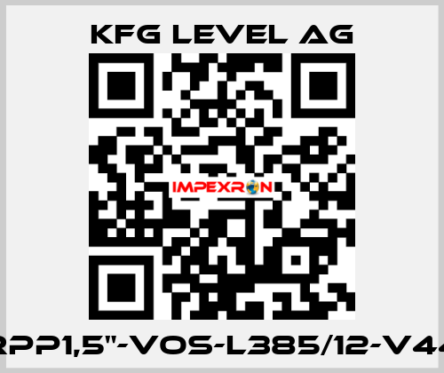 ARPP1,5"-VOS-L385/12-V44A KFG Level AG