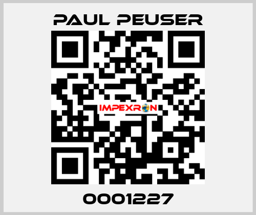 0001227 PAUL PEUSER