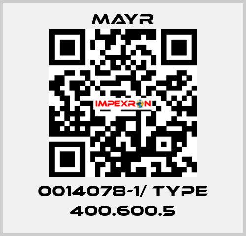 0014078-1/ Type 400.600.5 Mayr