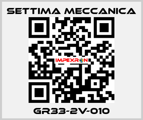 GR33-2V-010 Settima Meccanica