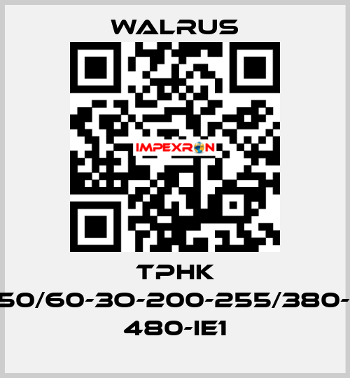 TPHK 4T5-3/TPHK4T5-3-50/60-3O-200-255/380-440-200-255/380- 480-IE1 Walrus